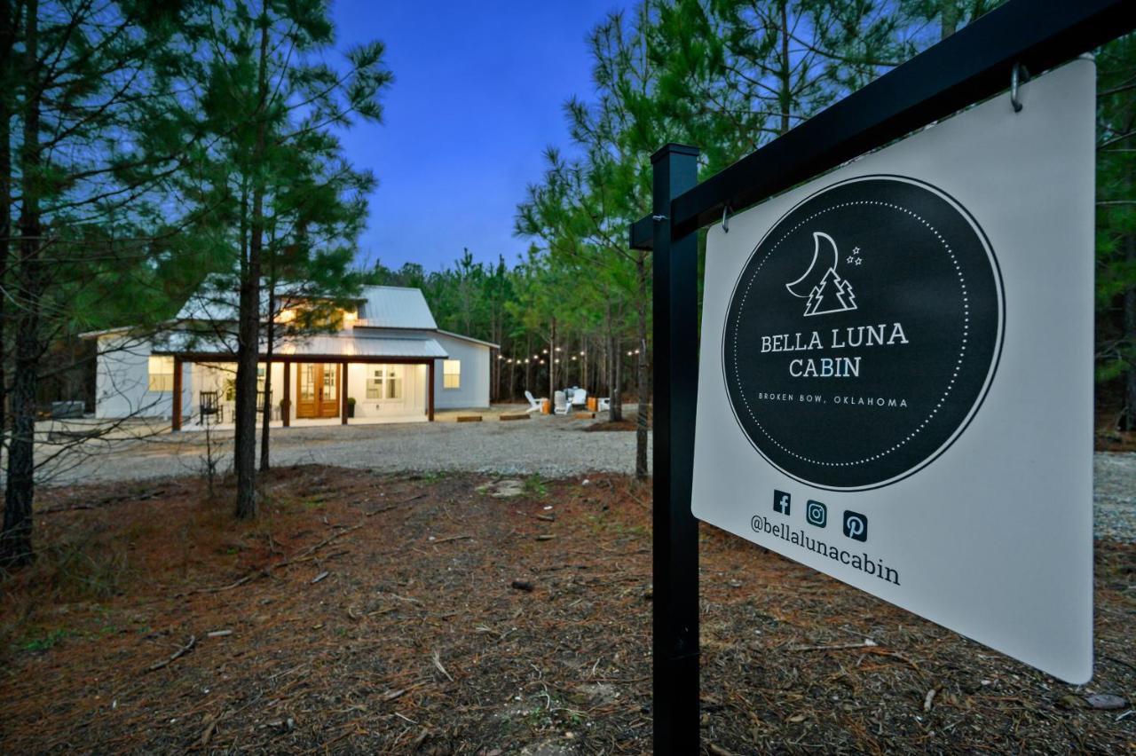Villa Bella Luna Cabin - Cozy Farmhouse Cabin, Private Deck, Swing Set, Fire Pit, Hot Tub à Broken Bow Extérieur photo